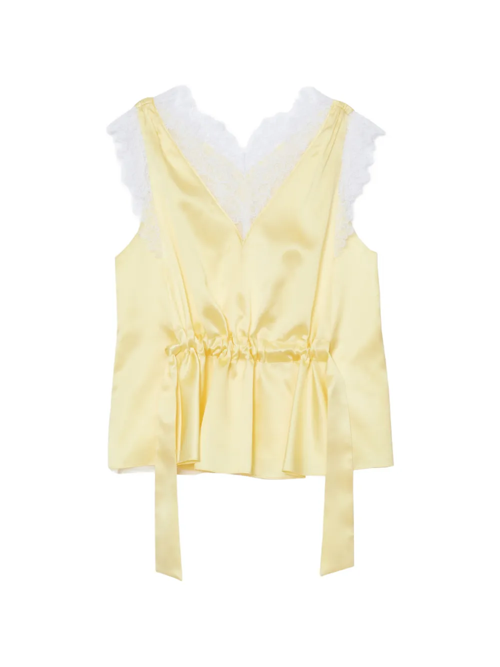 3.1 Phillip Lim lace V-neck top - Giallo