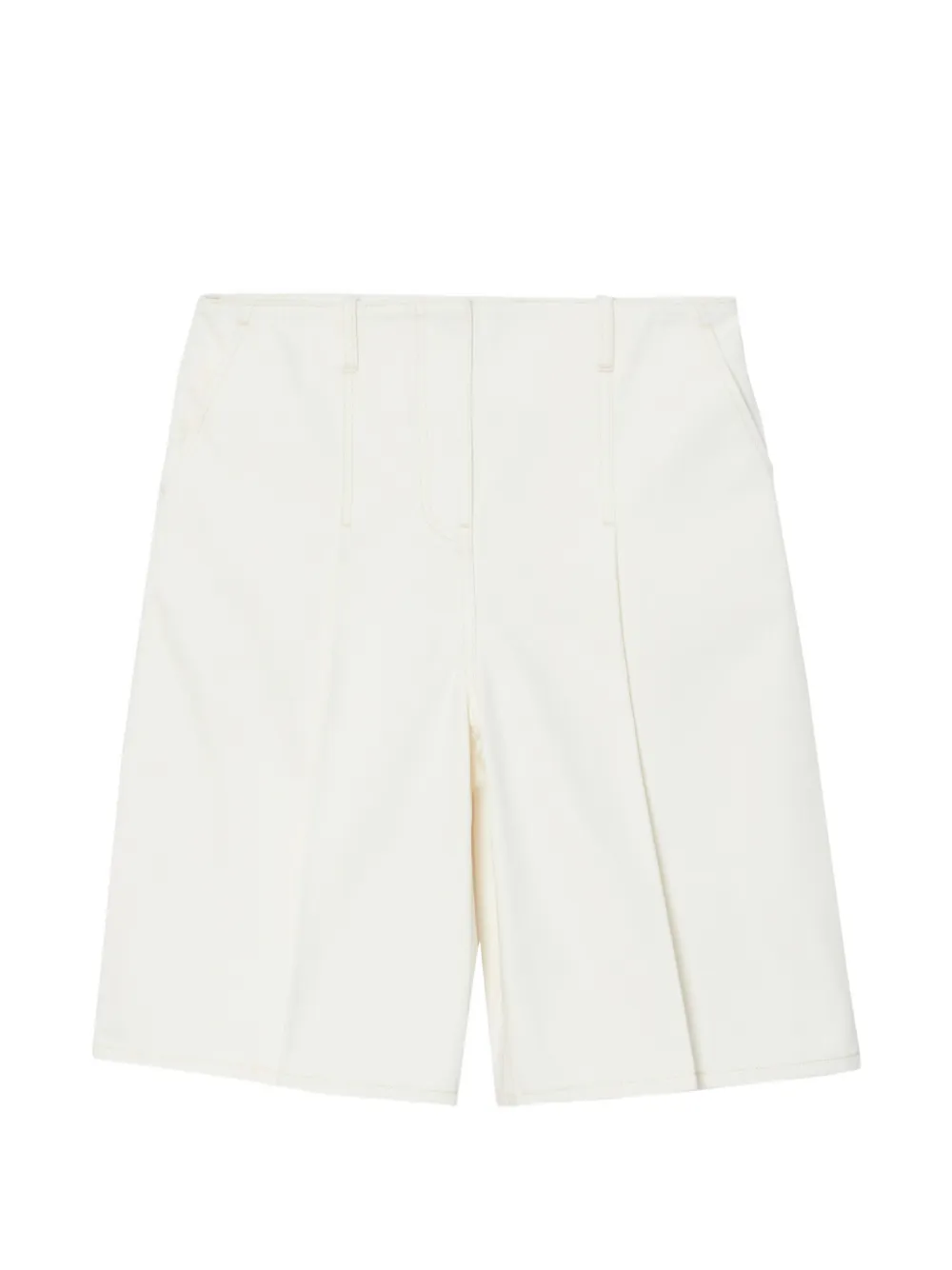 3.1 Phillip Lim Bermuda con pieghe - Toni neutri