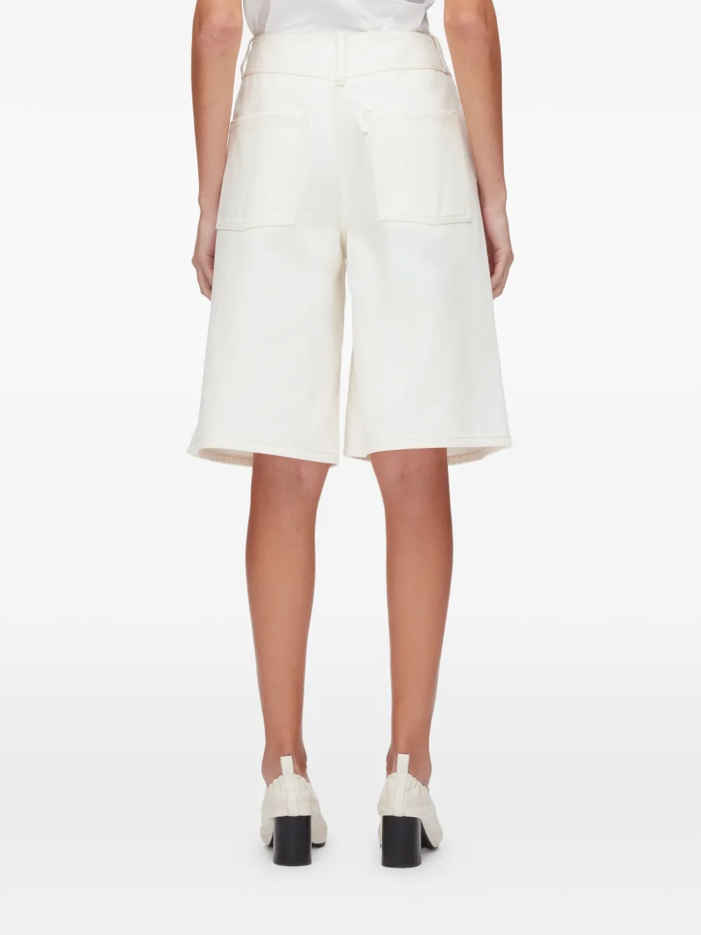 3.1 Phillip Lim Geplooide shorts Beige