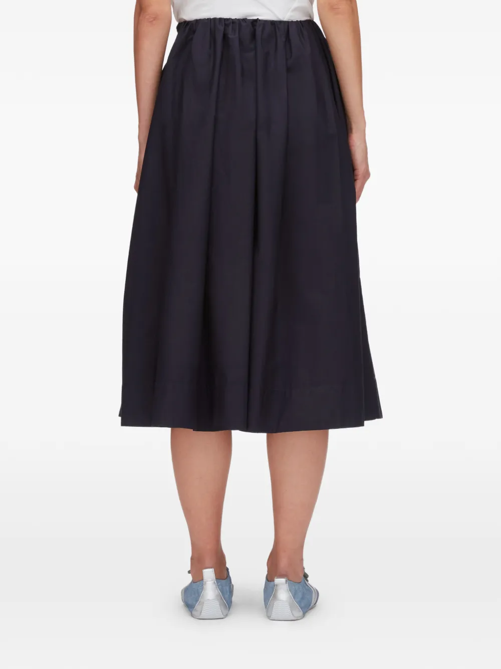 3.1 Phillip Lim Midi-rok met ceintuur Blauw