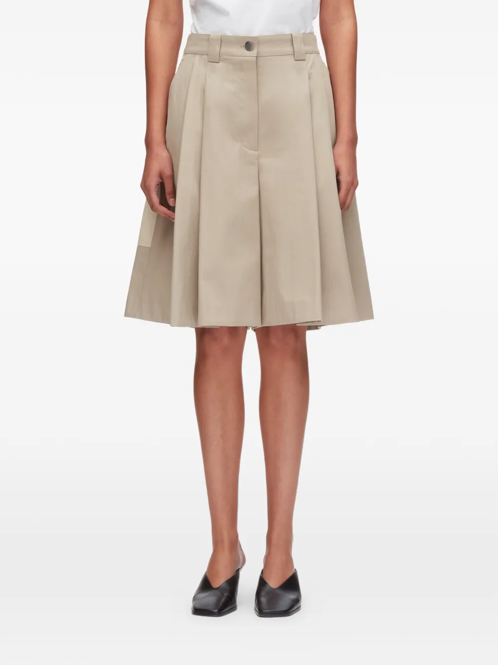 3.1 Phillip Lim Shorts met colourblocking Beige