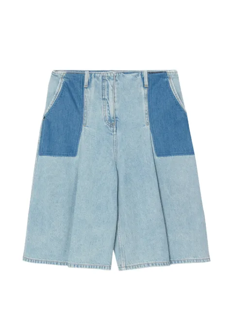 3.1 Phillip Lim patchwork pleat shorts
