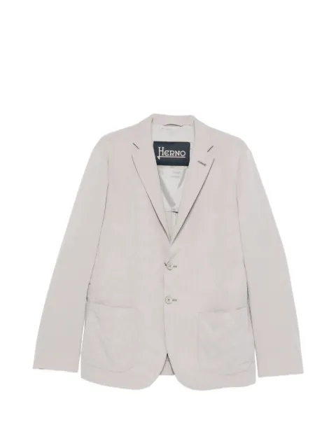 Herno buttoned textured blazer