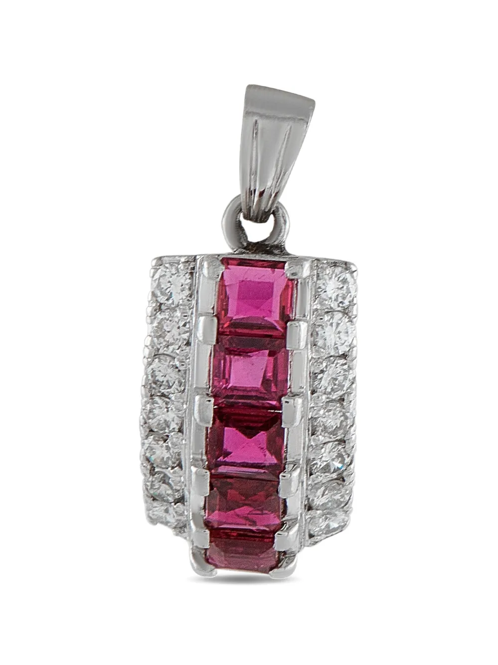 Ruby Diamond Pendant