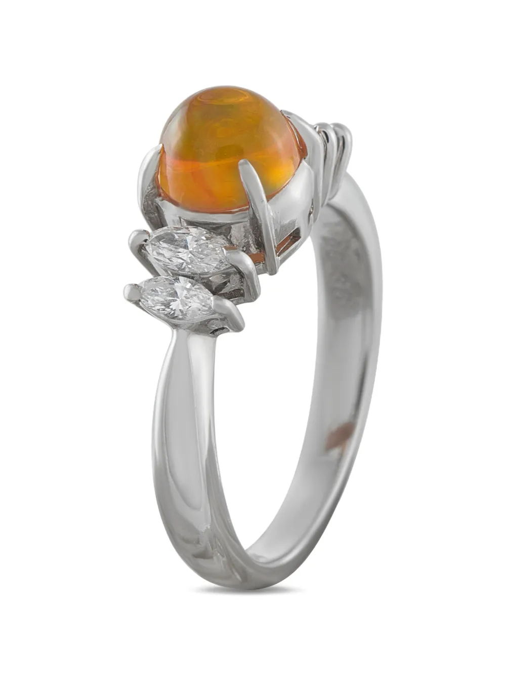 LB Exclusive diamond and opal ring - Argento