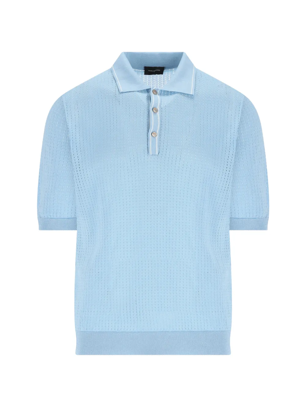 Tagliatore buttoned polo shirt - Blu