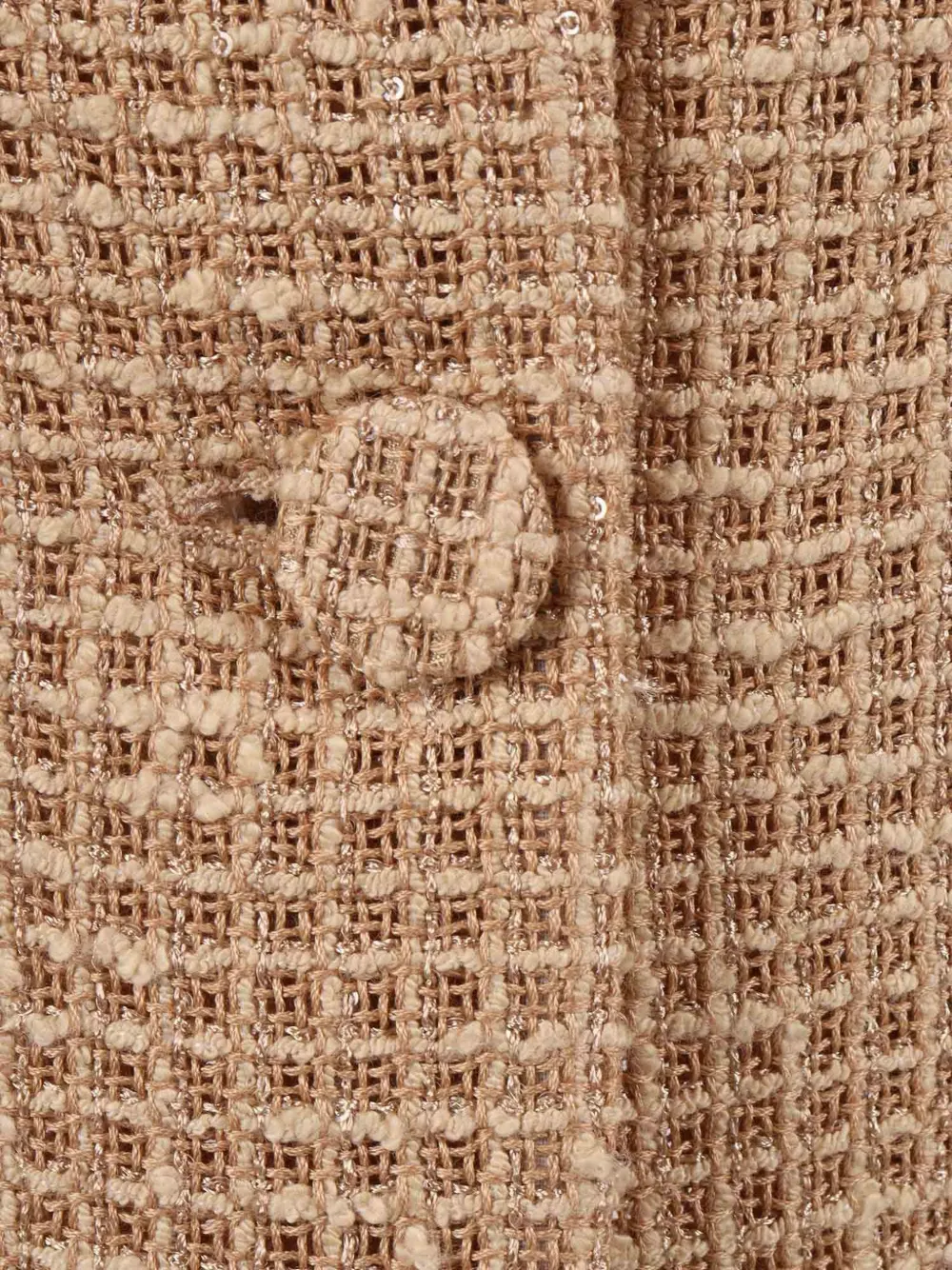  Fabiana Filippi Sequin Rever Jacket - Neutrals 