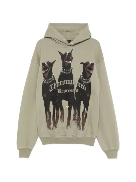 Represent graphic-print hoodie