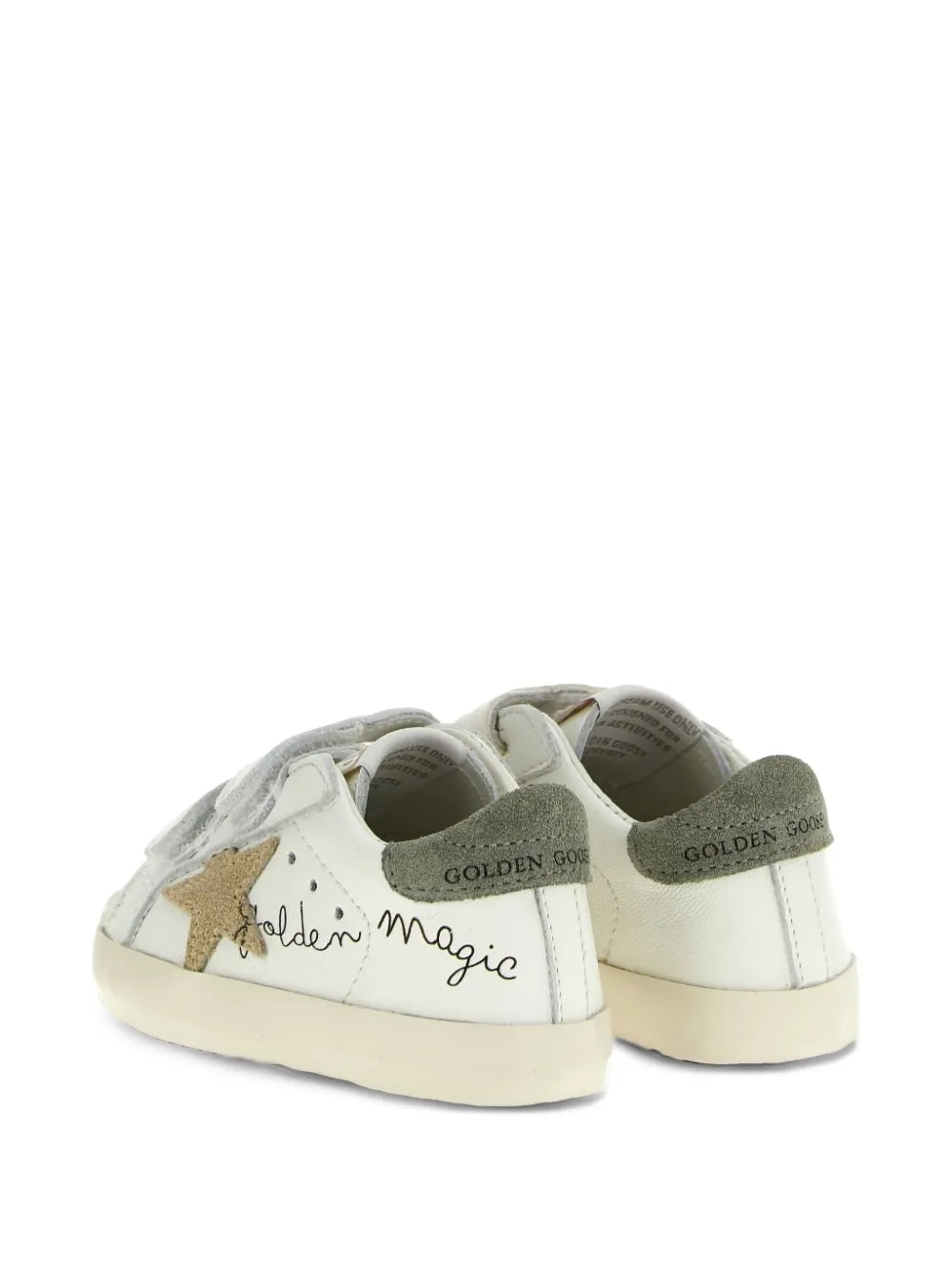 Golden Goose Kids Sneakers met ster detail Wit
