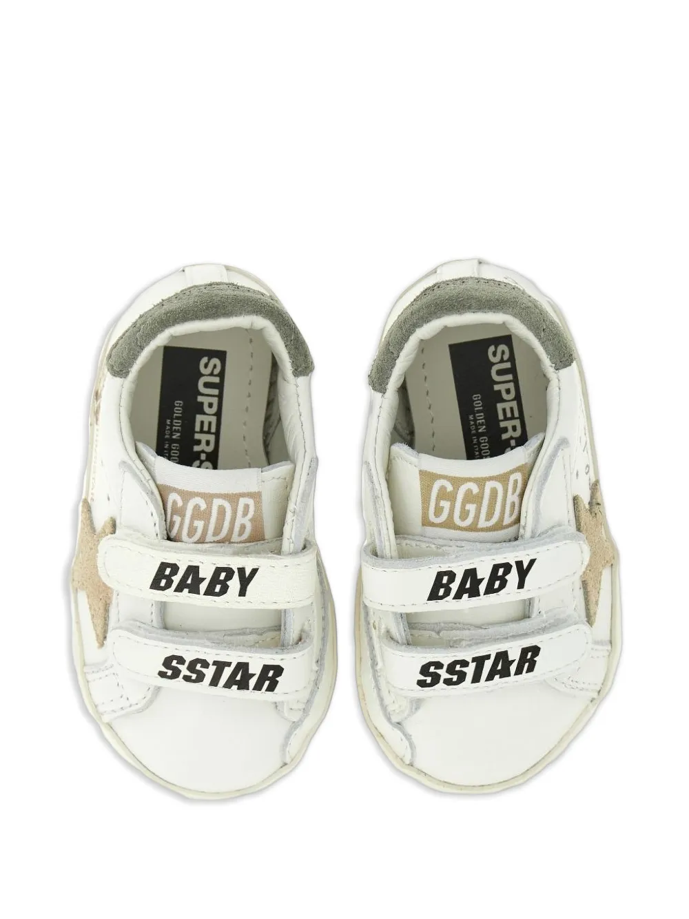 Golden Goose Kids Sneakers met ster detail Wit