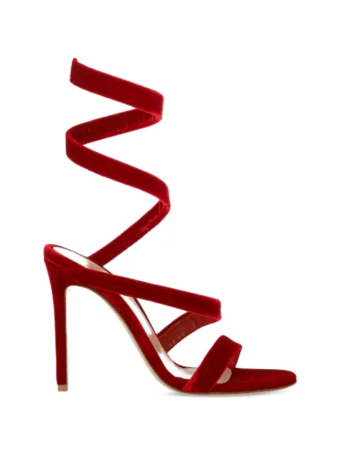 Gianvito Rossi Opera spiral-strap sandals
