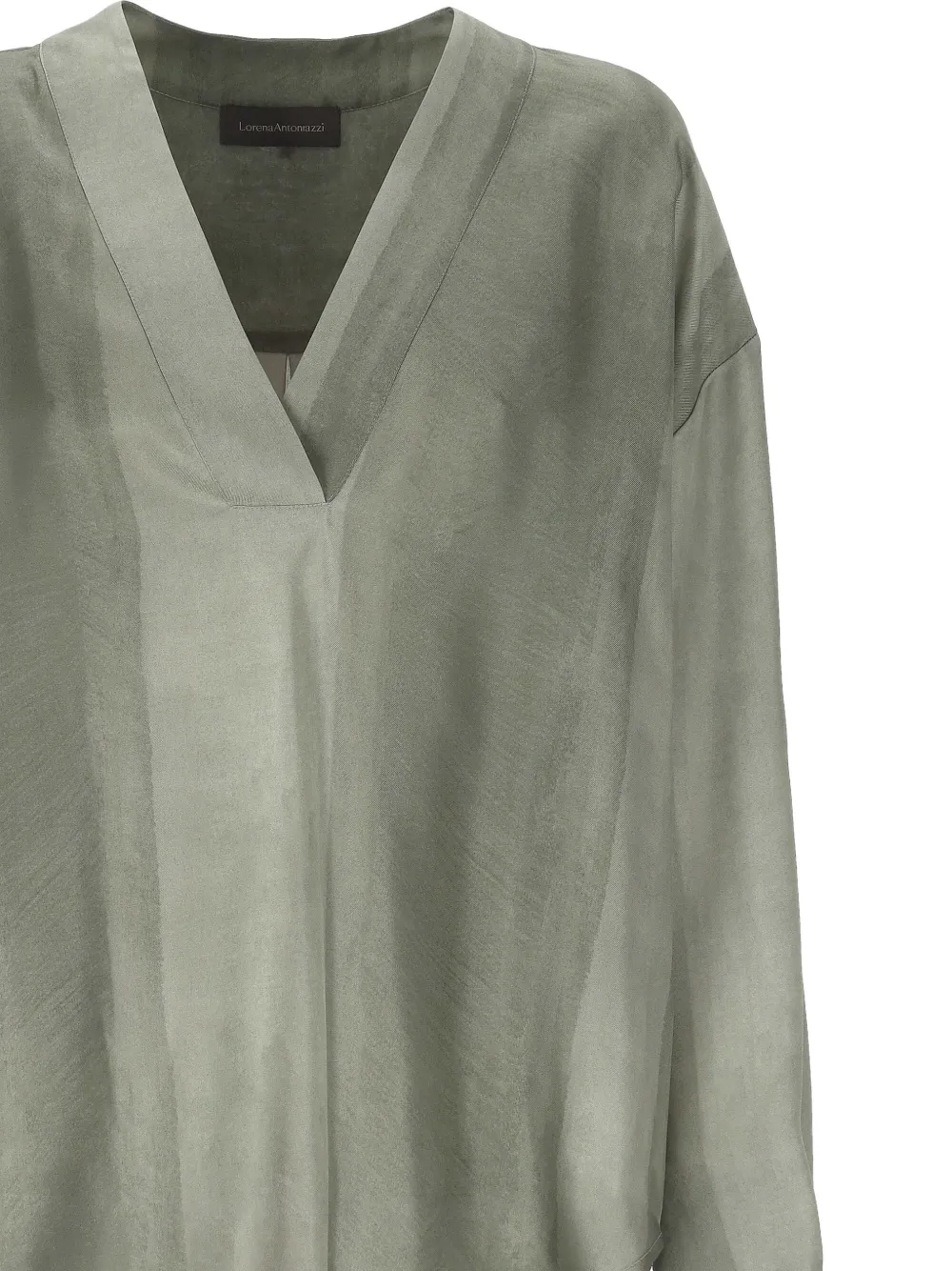  Lorena Antoniazzi Blusa De Seda - Verde 