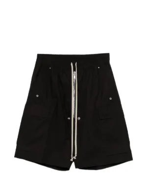 Rick Owens ドローストリング ショートパンツ | ブラック | FARFETCH JP