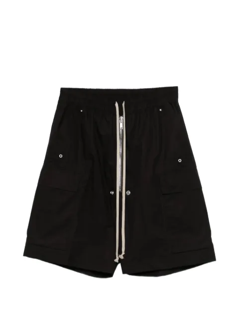 Rick Owens drawstring zip-up shorts