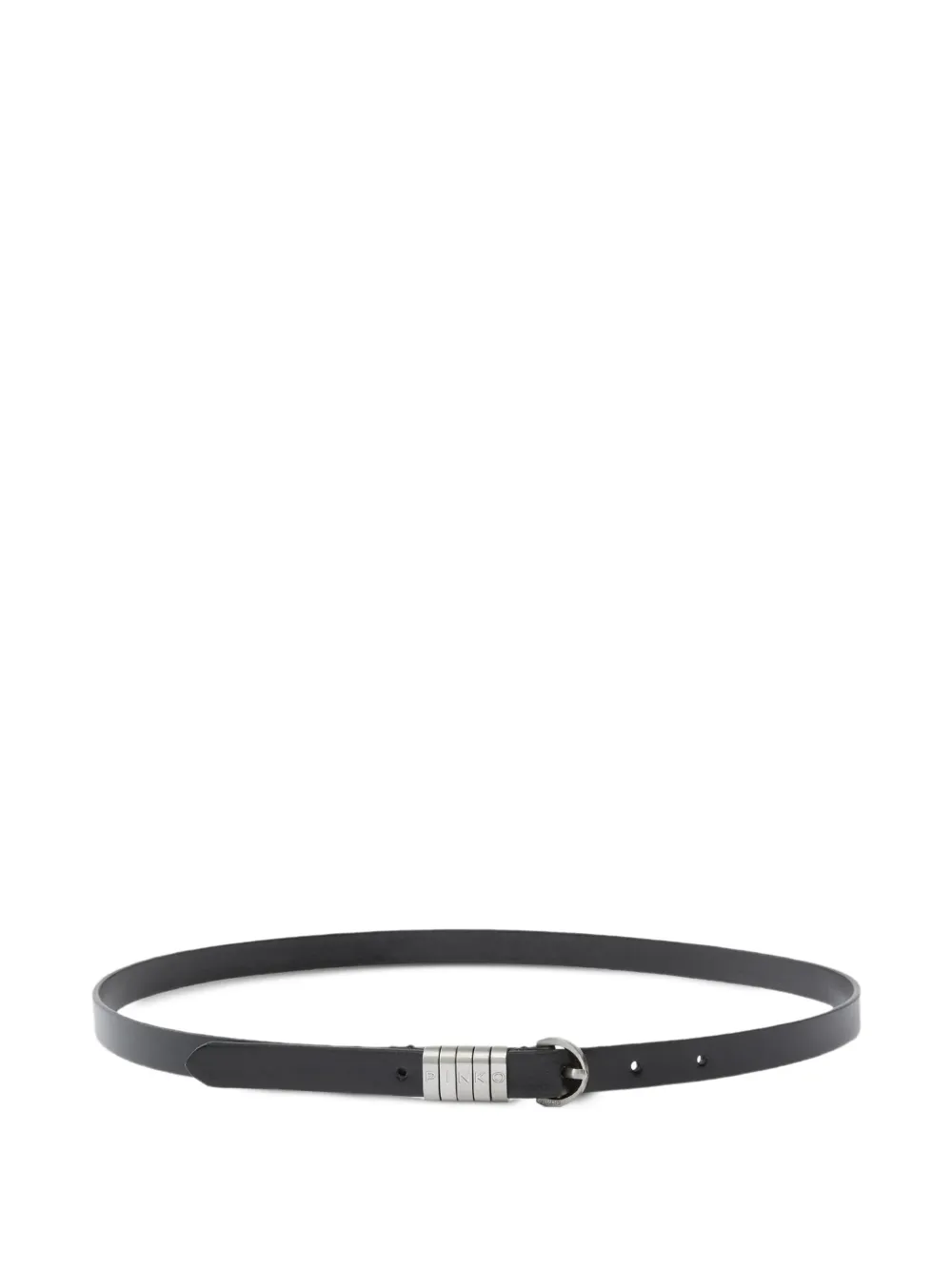 PINKO ring-detail belt - Nero