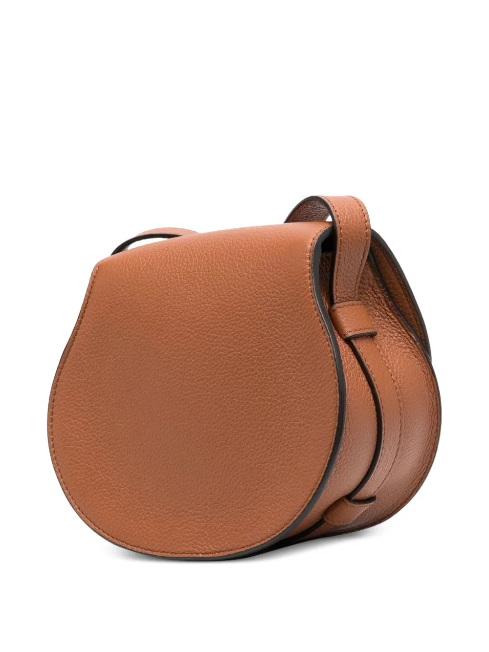  Chloé Small Marcie Leather Shoulder Bag - Brown 