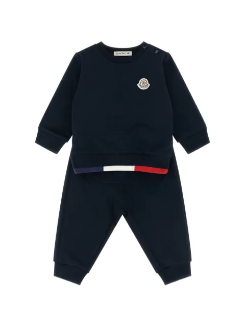 Moncler Enfant Jogginganzug mit Logo-Patch