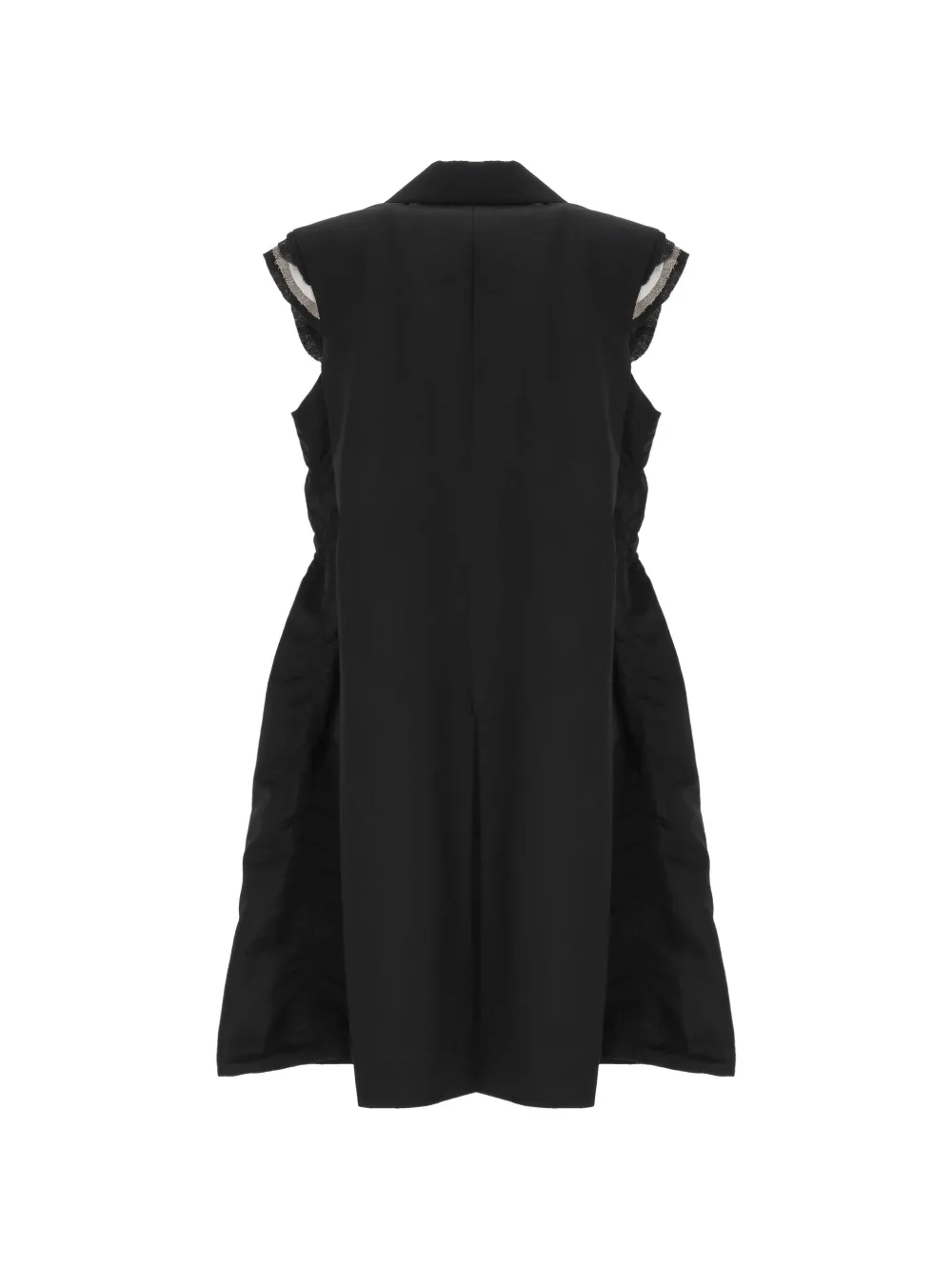 sacai Mouwloos jack Zwart