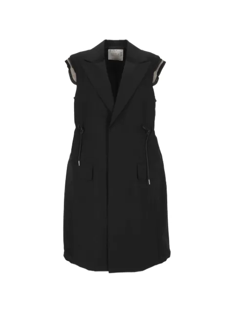 sacai sleeveless jacket