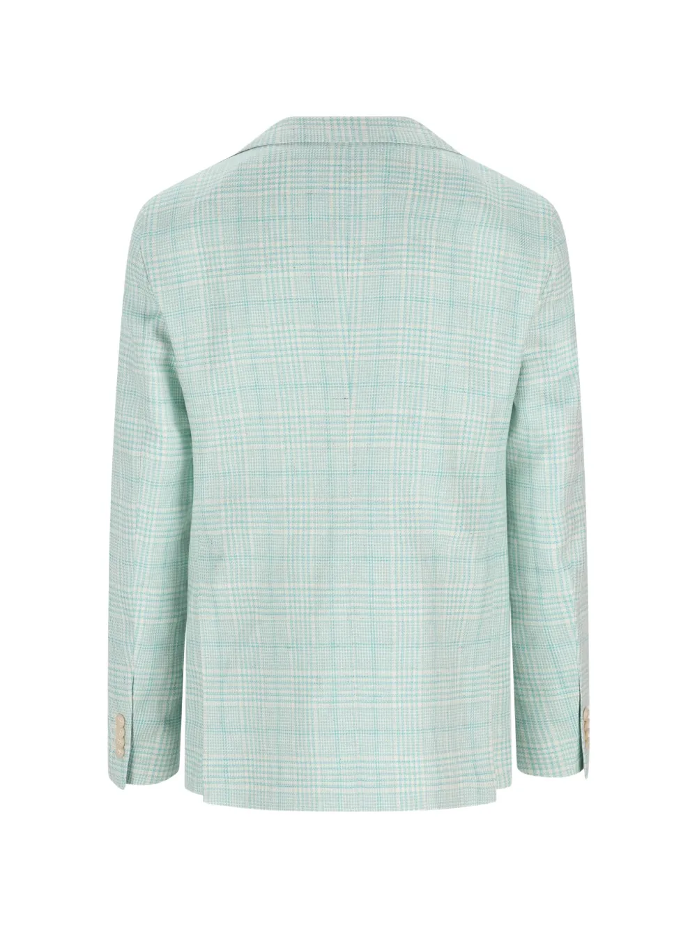 Tagliatore Geruite blazer Blauw