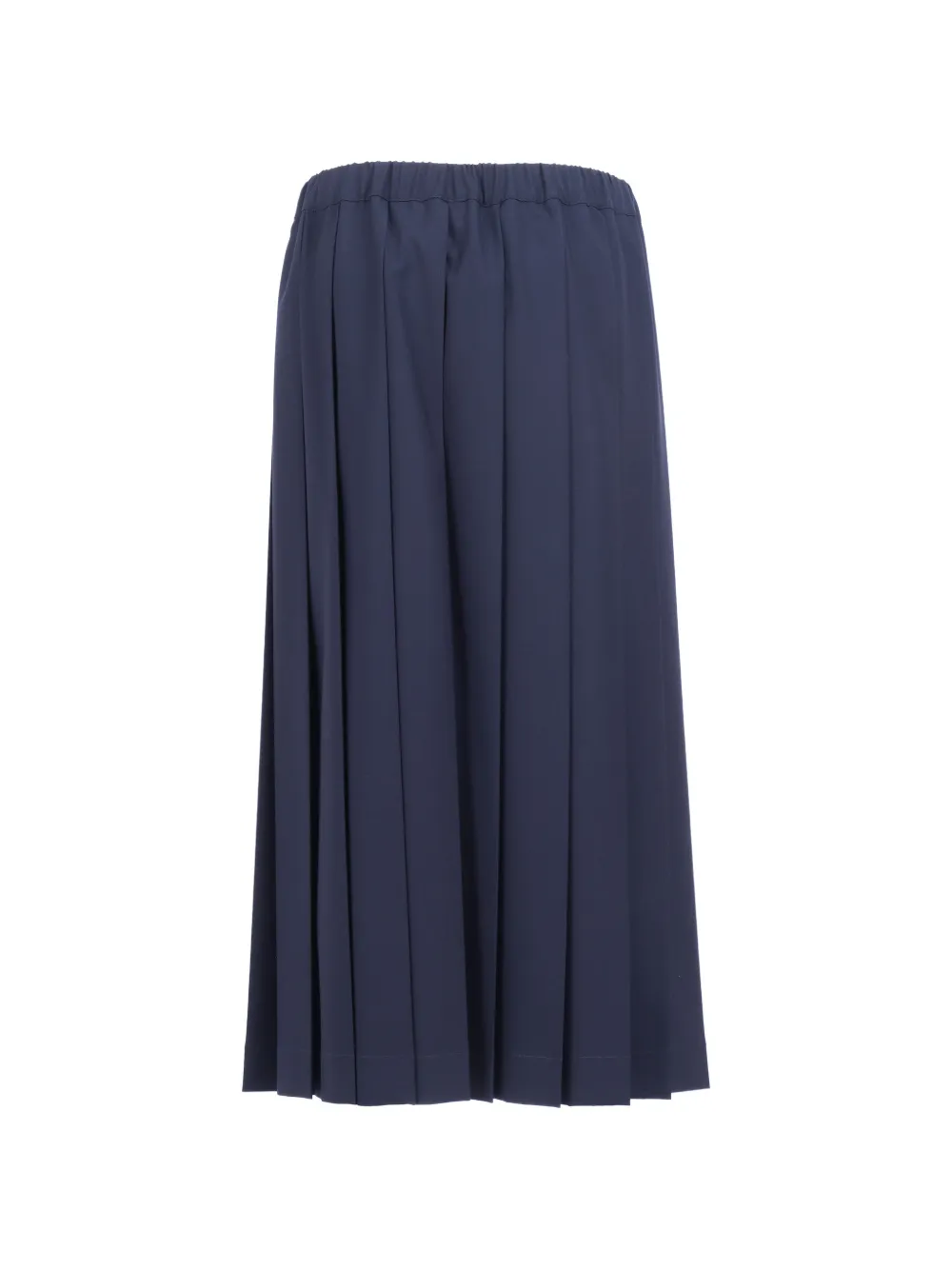 Fabiana Filippi pleated elasticated skirt - Blu
