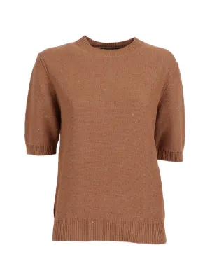 MM6 Maison Margiela リブニット トップ | ニュートラル | FARFETCH JP