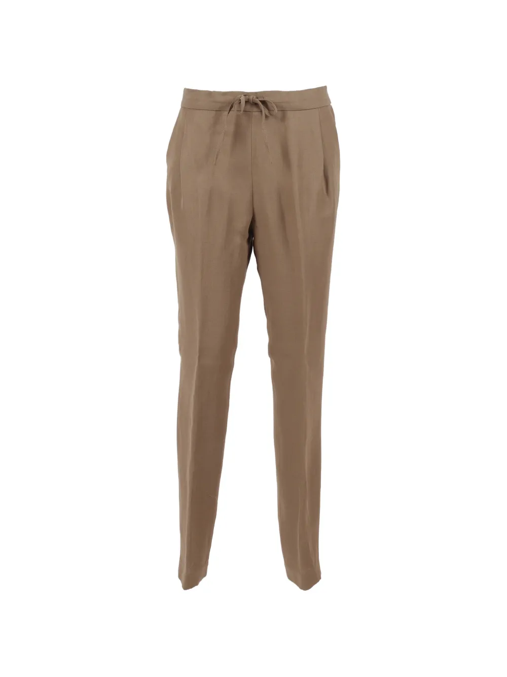 Fabiana Filippi drawstring pleated trousers - Toni neutri