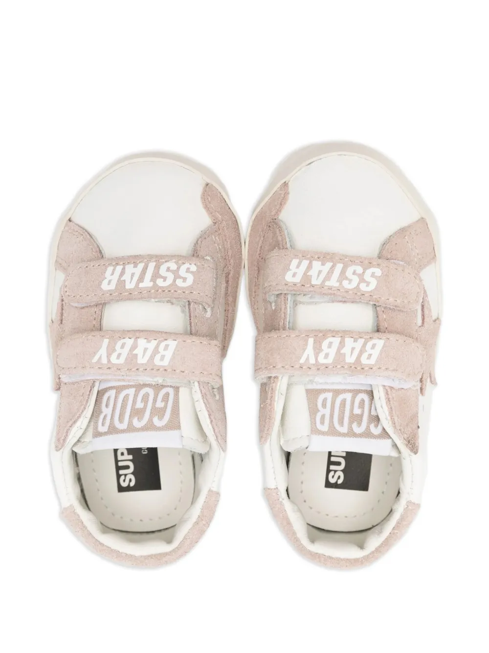 Golden Goose Kids Baby School sneakers Beige