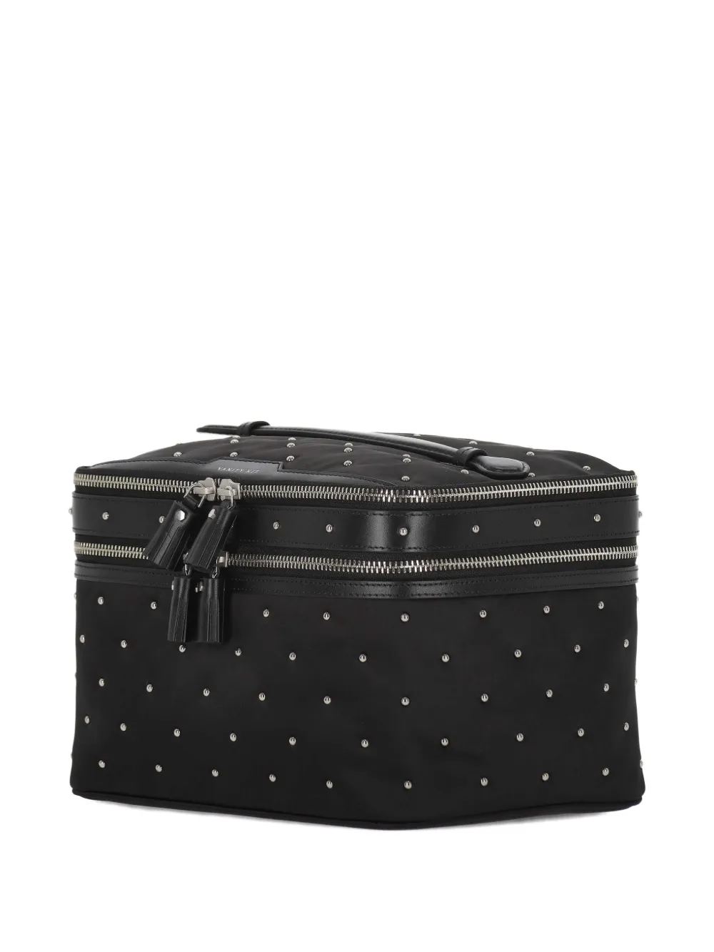  Anya Hindmarch Studded Tassel Makeup Bag - Black 