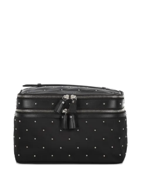 Anya Hindmarch studded tassel makeup bag