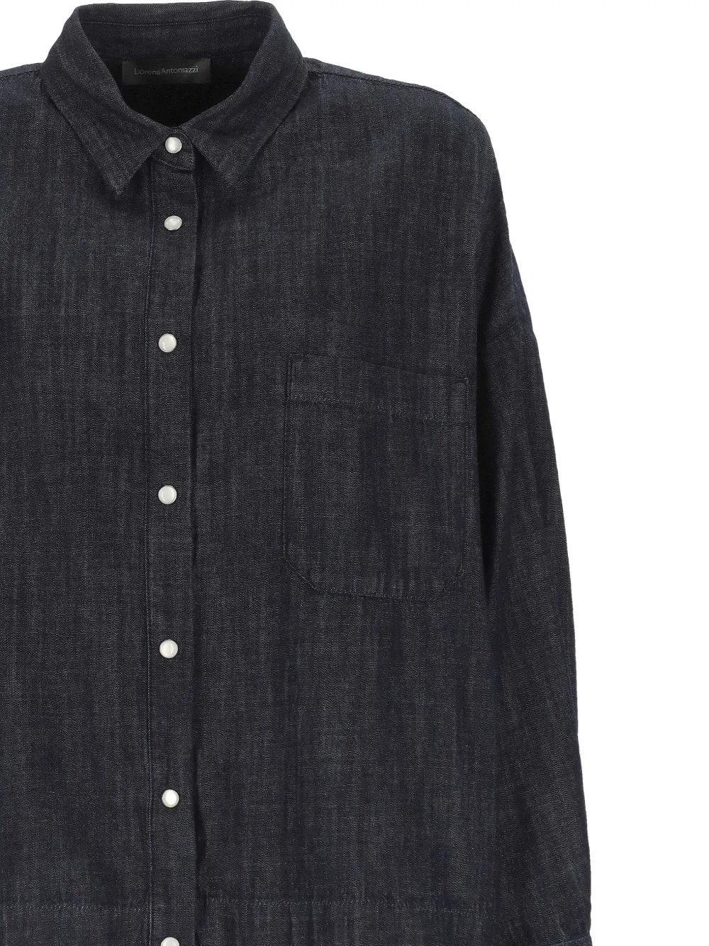  Lorena Antoniazzi Chest-pocket Shirt - Blue 