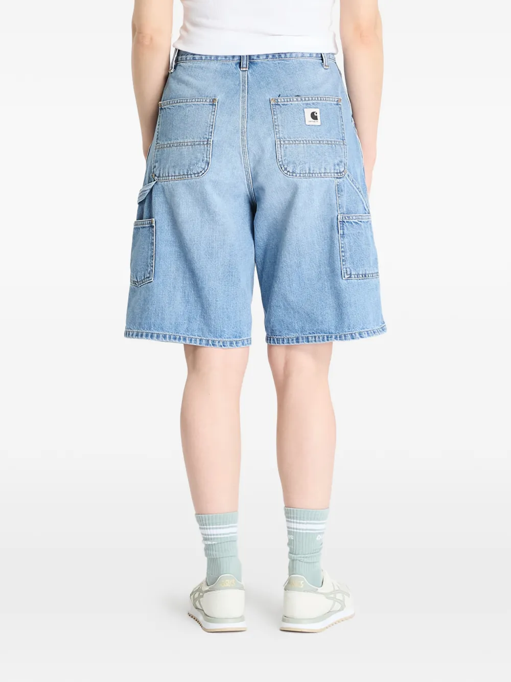 Carhartt WIP Shorts met opgestikte zak Blauw
