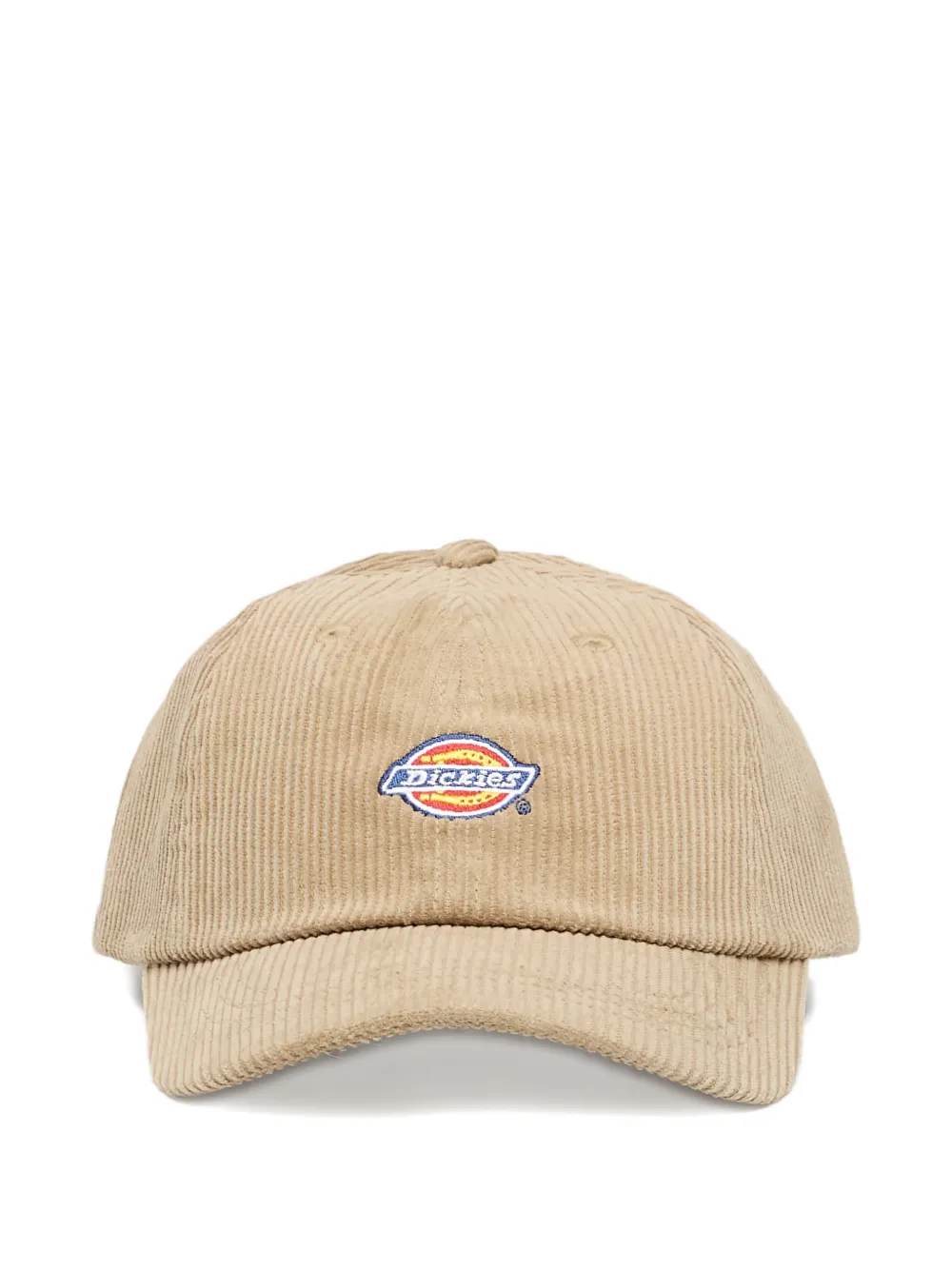 Dickies Logo-embroidered Corduroy Baseball Cap In Neutral