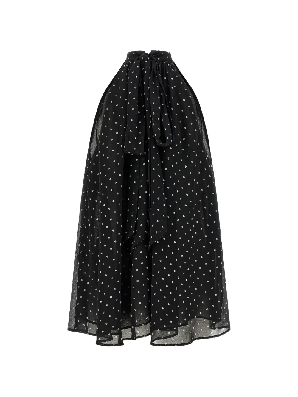  Rotate Birger Christensen Floral-print Top - Black 