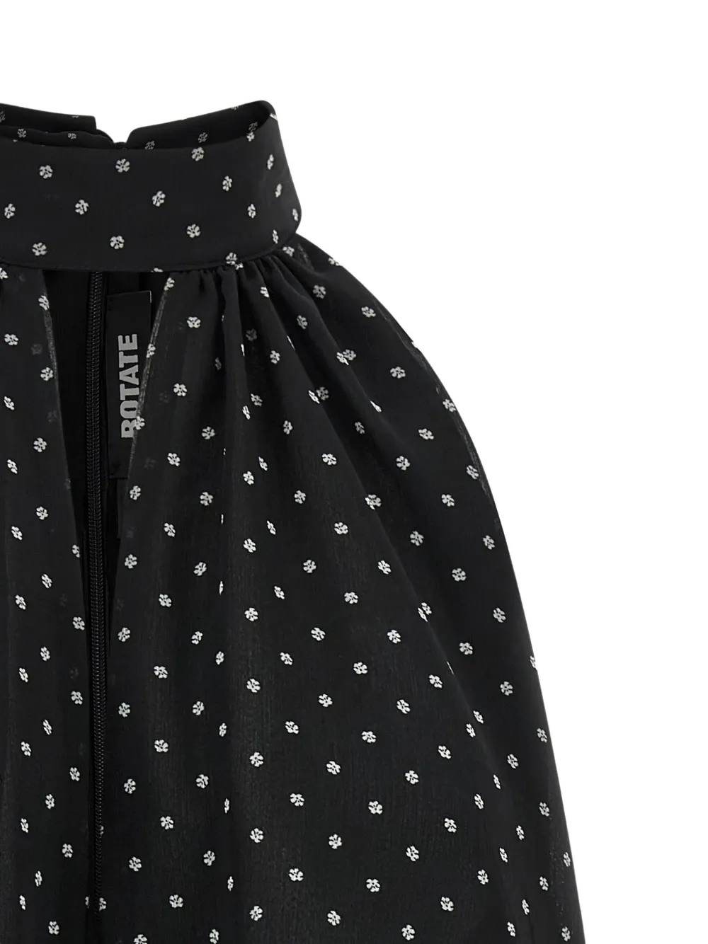  Rotate Birger Christensen Floral-print Top - Black 