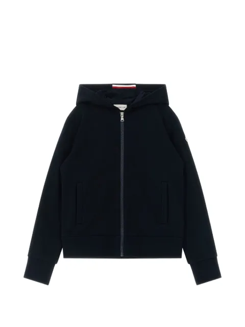 Moncler Enfant hooded zip-fastening sweatshirt