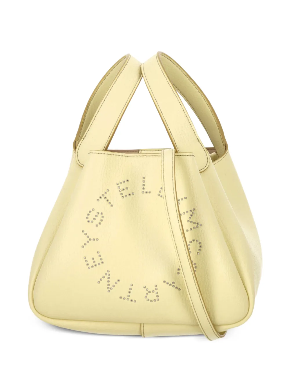 Stella McCartney Borsa tote con logo - Toni neutri