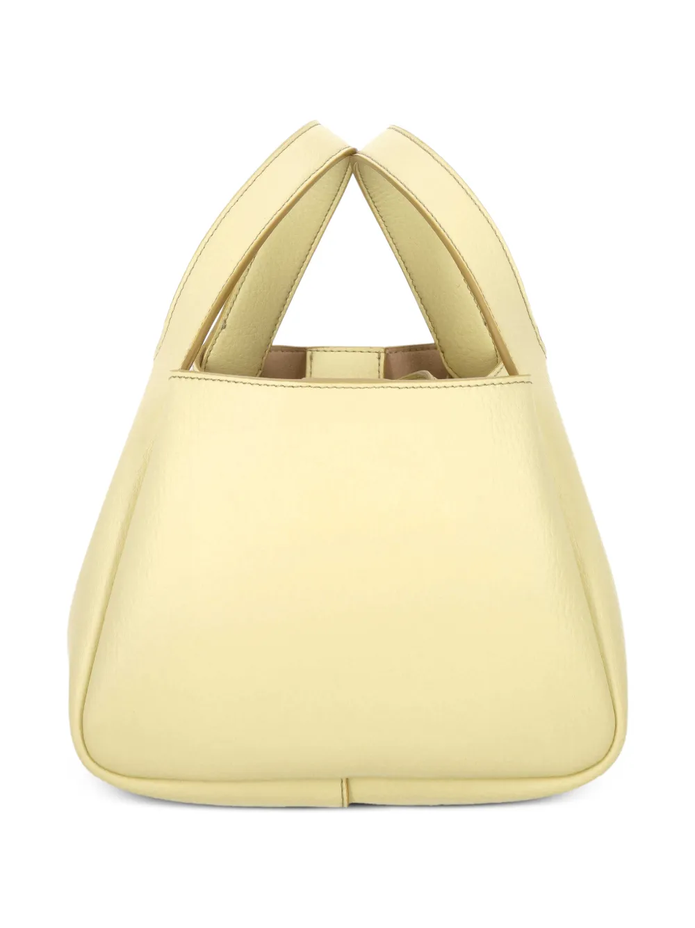 Stella McCartney Crossbodytas met dubbel handvat en logo Beige
