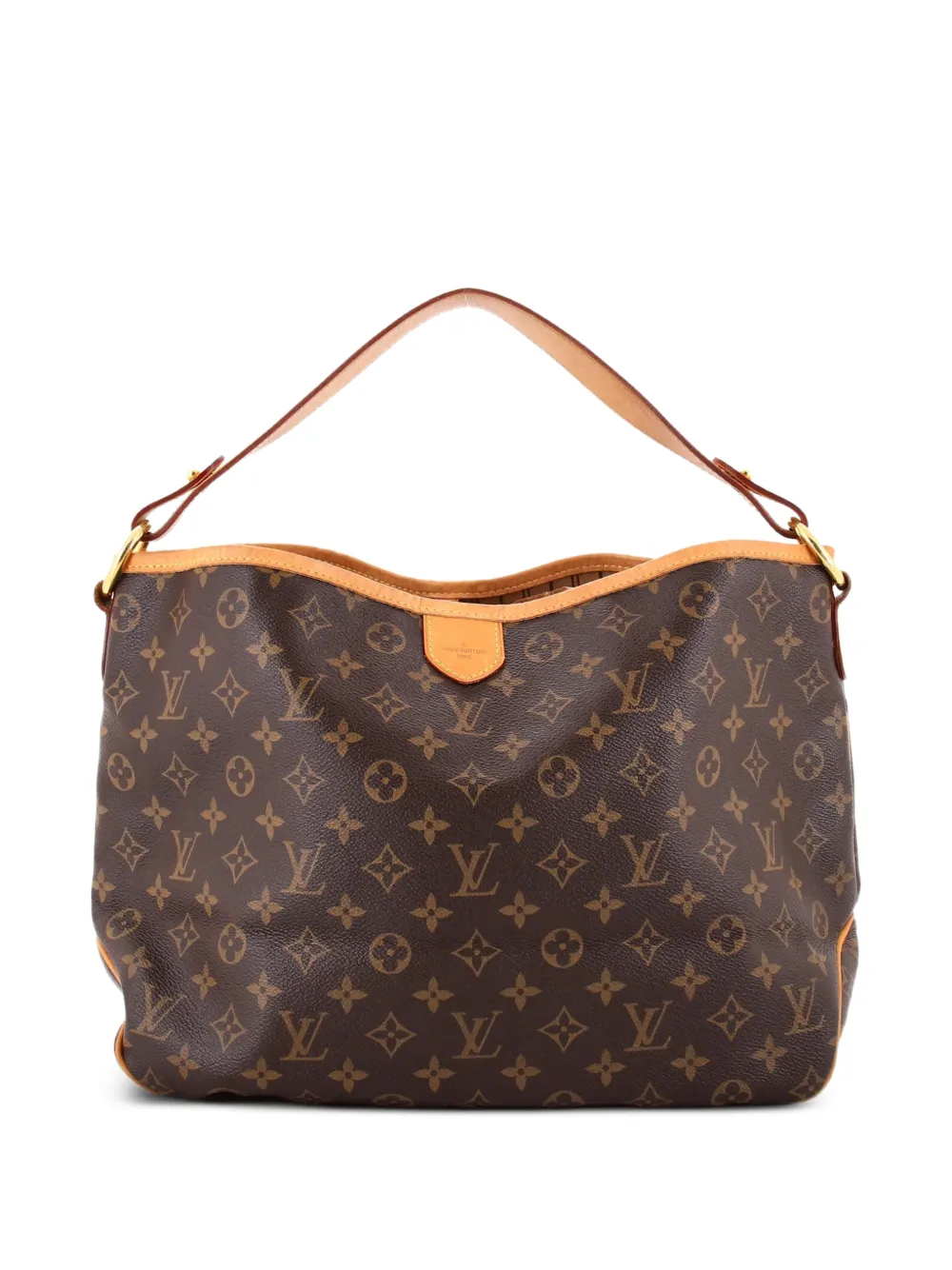 Louis Vuitton Pre-Owned Delightful Handbag Monogram Canvas MM hobo bag - Marrone
