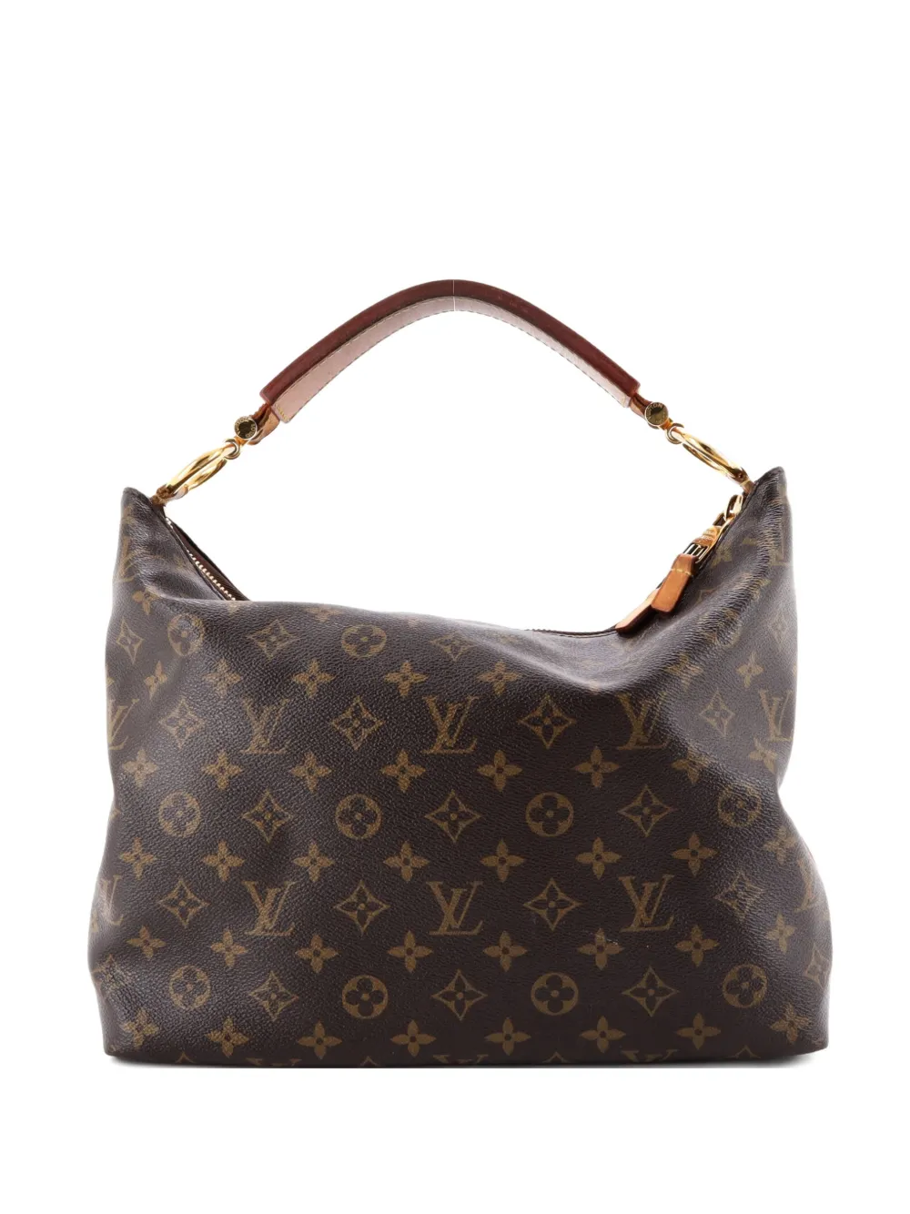 Louis Vuitton Pre-Owned Sully Handbag Monogram Canvas MM hobo bag - Marrone