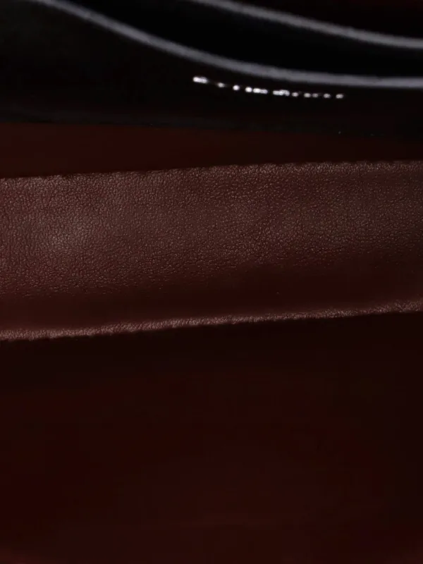 Burberry Pre-Owned D-リング レザー＆ヴィンテージチェックキャンバス