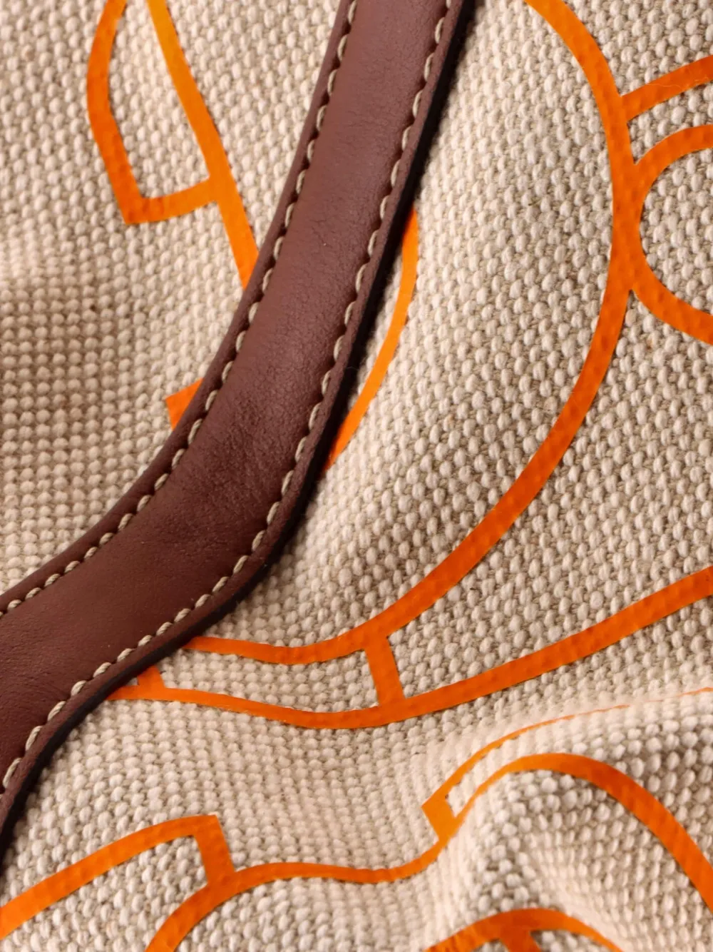 Soft Belt Bag Xl Tb Monogram Printed Canvas Medium Tote Bag