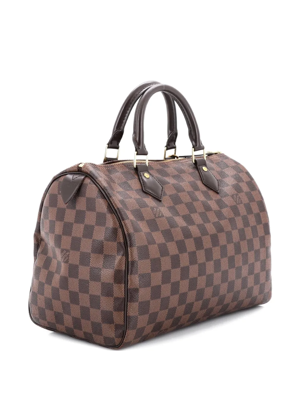 Louis Vuitton Pre-Owned Speedy Handbag Damier 30 satchel - Marrone