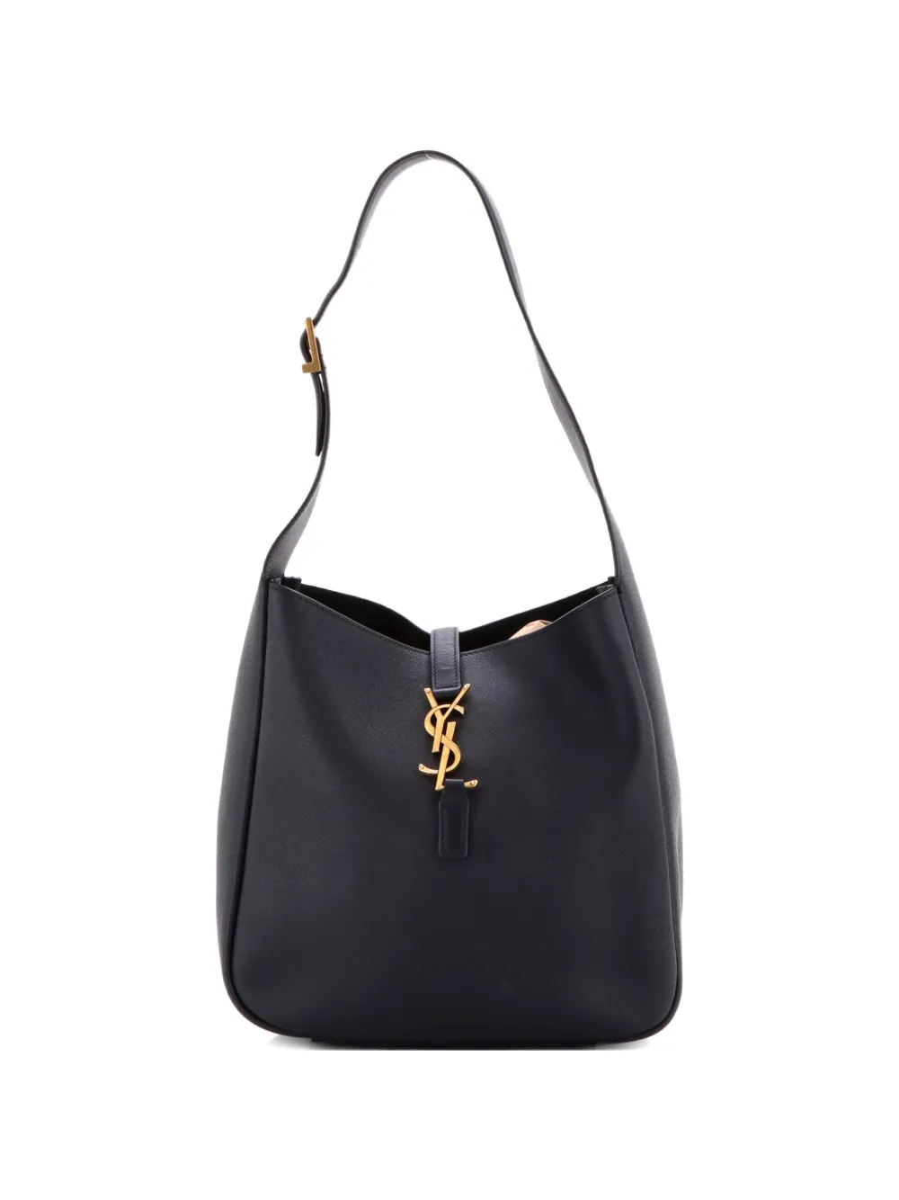 Saint Laurent Pre-Owned Le 5 a 7 Supple Leather Small hobo bag - Nero