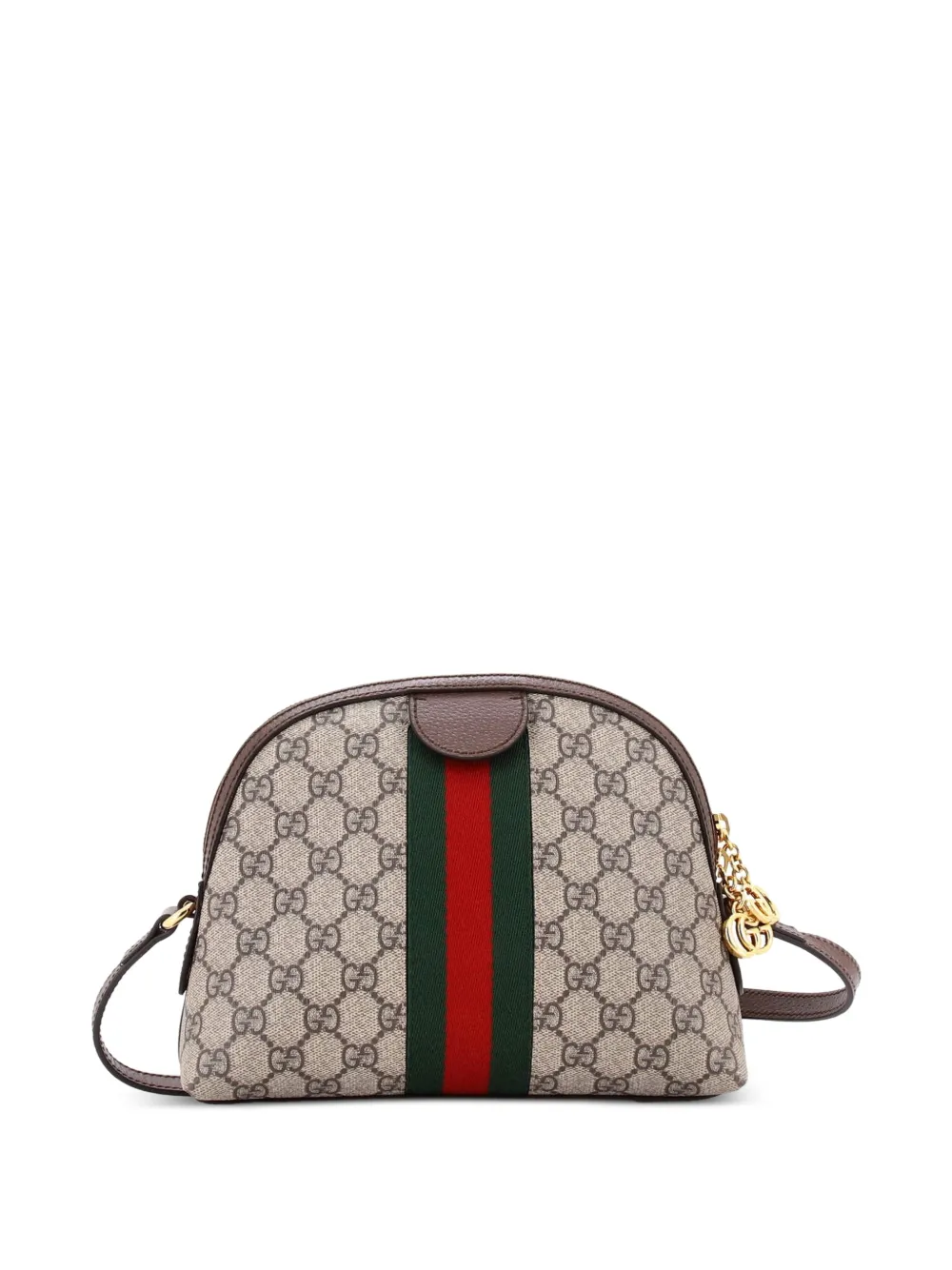 Ophidia Dome Gg Coated Canvas Small Shoulder Bag