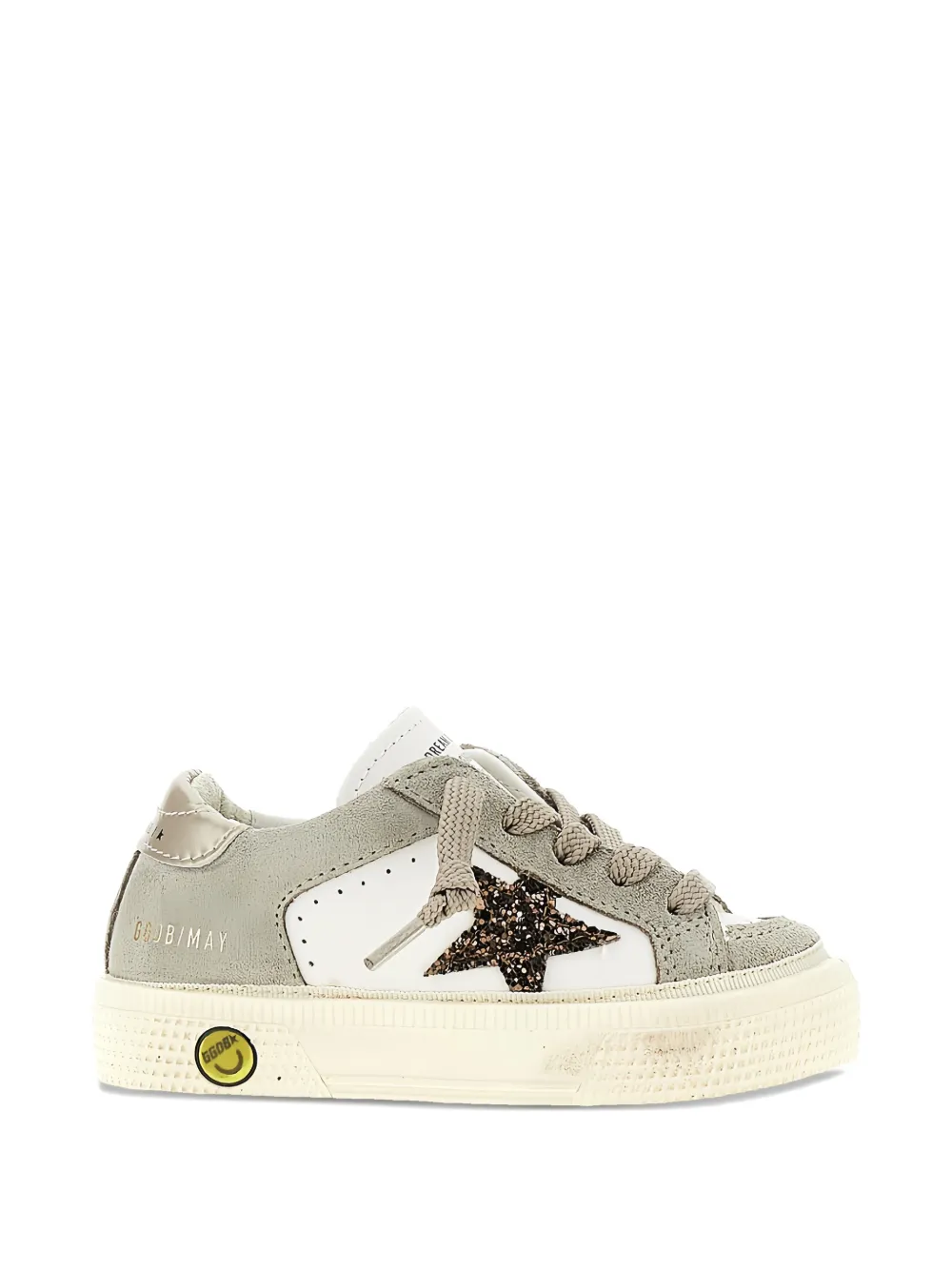 Golden Goose Kids star glitter sneakers Grijs