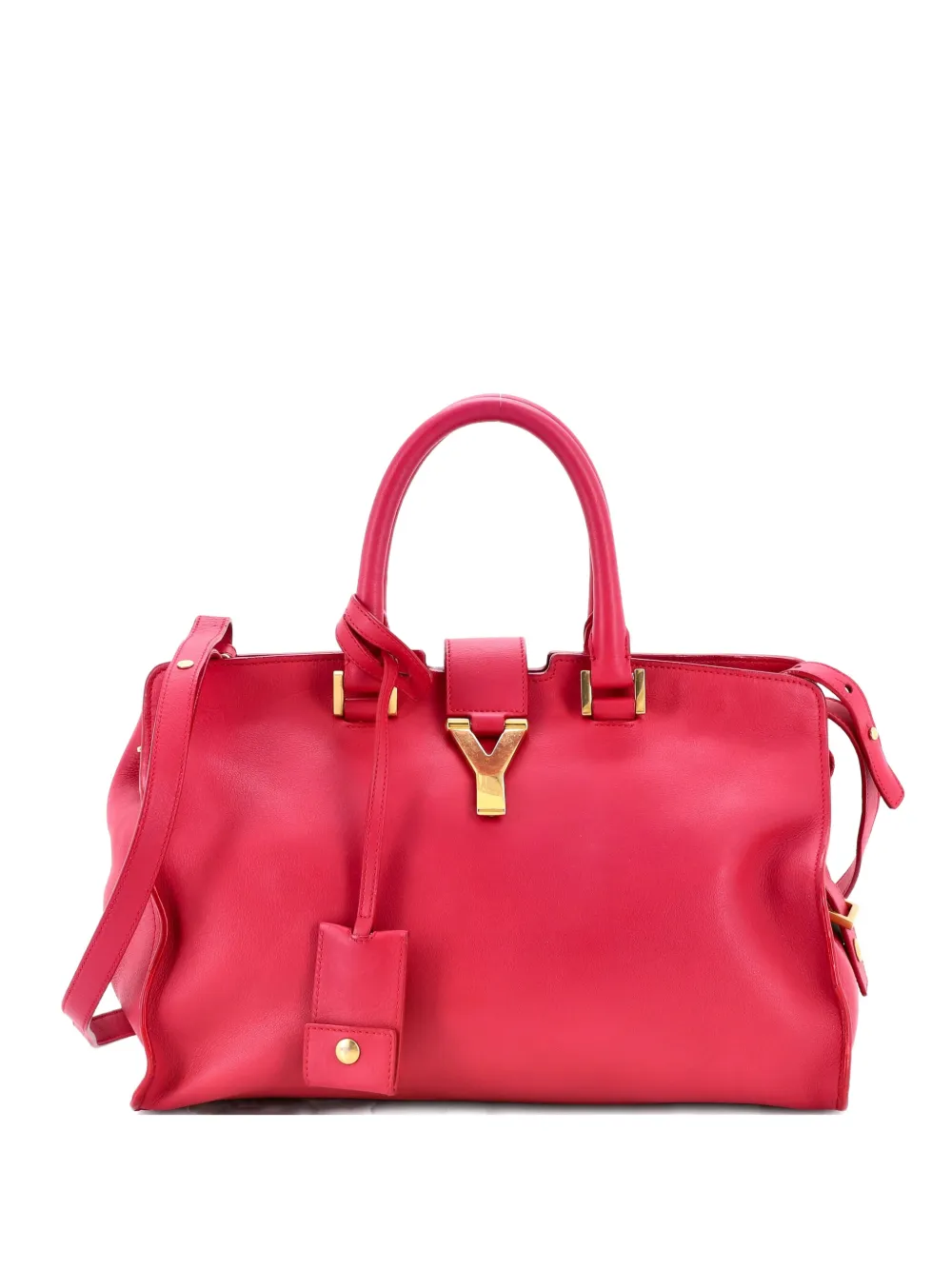 Saint Laurent Pre-Owned Classic Y Cabas Leather Small satchel - Rosa