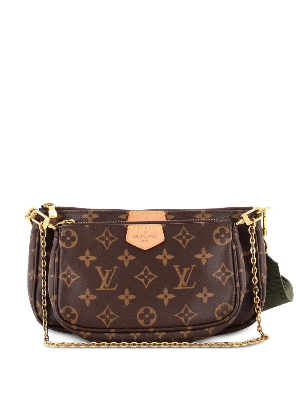 Louis Vuitton Pre-Owned Multi Pochette Accessoires Monogram Canvas crossbody bag - Marrone