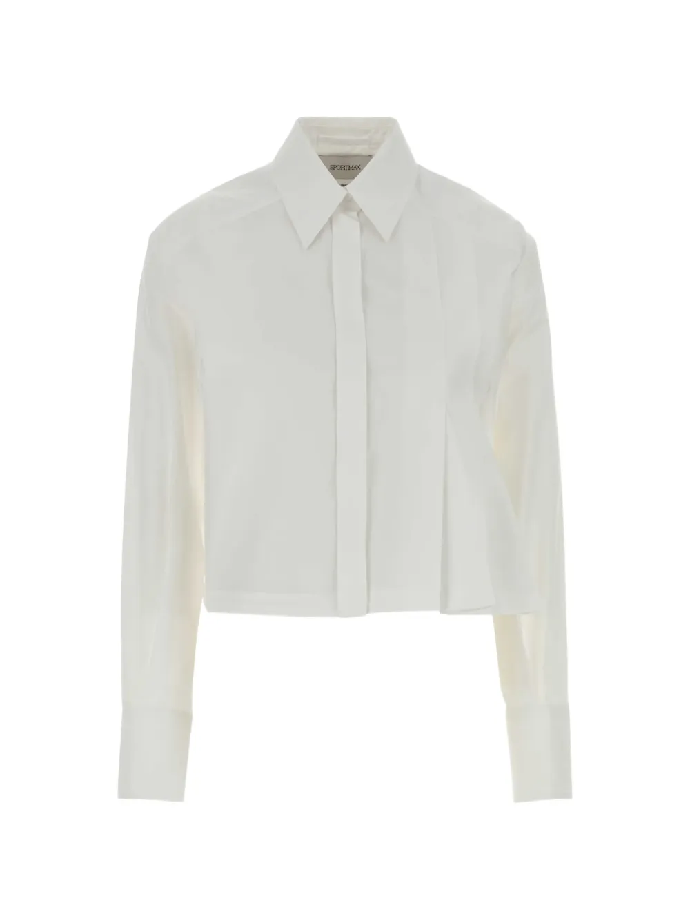 Sportmax Certo poplin shirt - Bianco