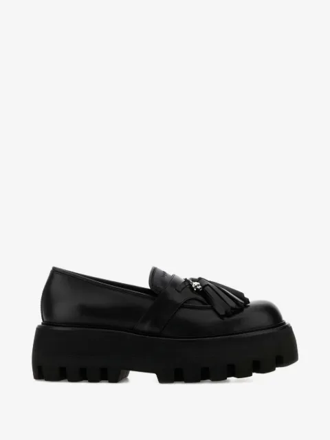Alexander McQueen tassel platform loafers